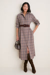 Chelsea Plaid Tara Shirt Dress