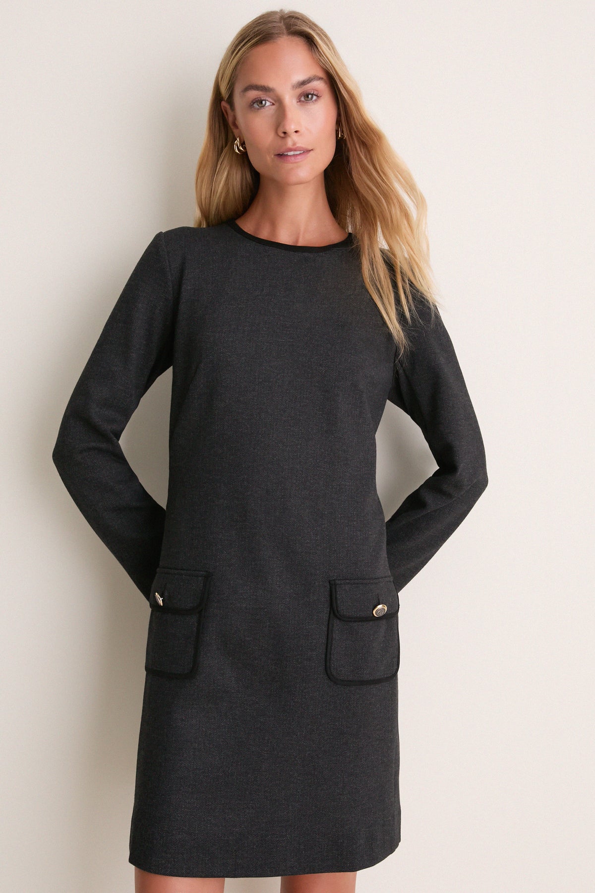 Charcoal Merrill Mini Dress