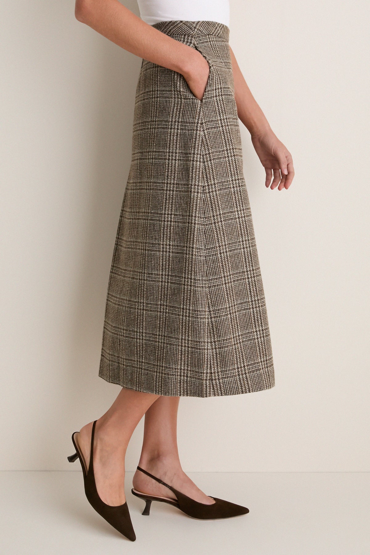 Professor Plaid Phoebe Riding Skirt