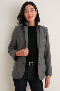 Graphite Heathered Cawley Blazer