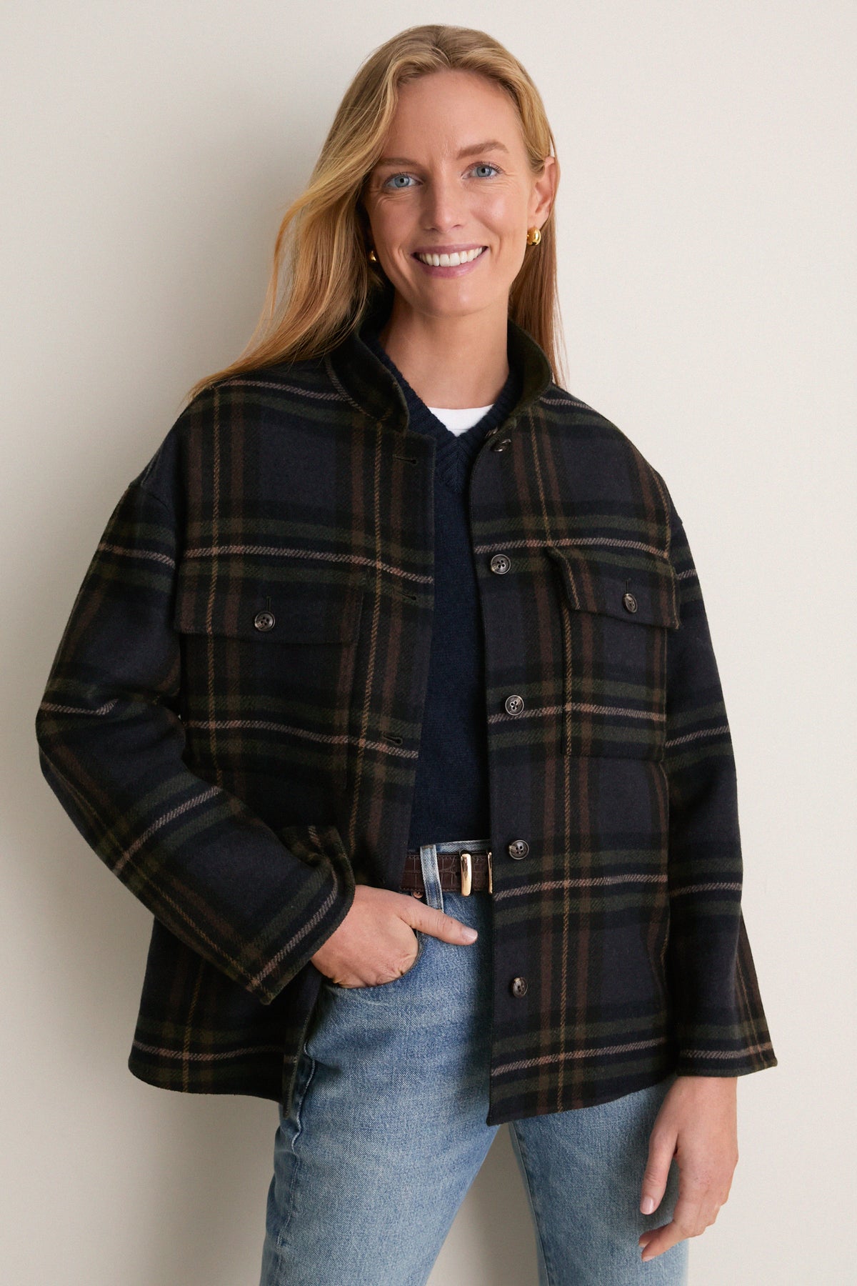 Reversible Brown Marant Shirt Jacket