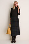 Bradford Plaid Taylor Skirt