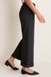 Black Marlene Wide Leg Pants