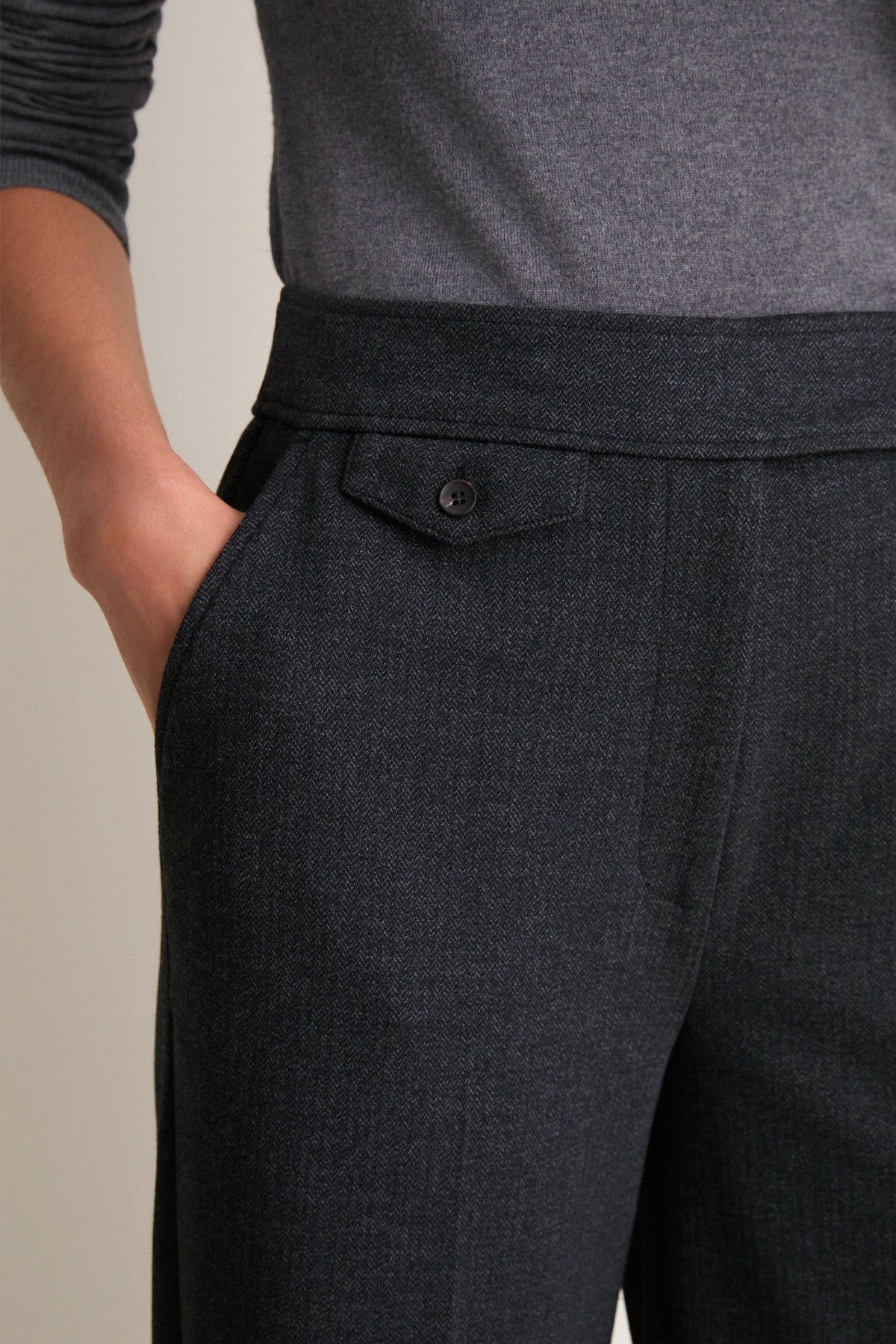 Black Marlene Wide Leg Pants