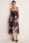 Plum Josie Midi Dress