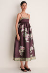 Plum Josie Midi Dress