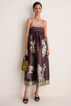 Plum Josie Midi Dress