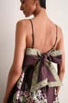 Plum Josie Midi Dress