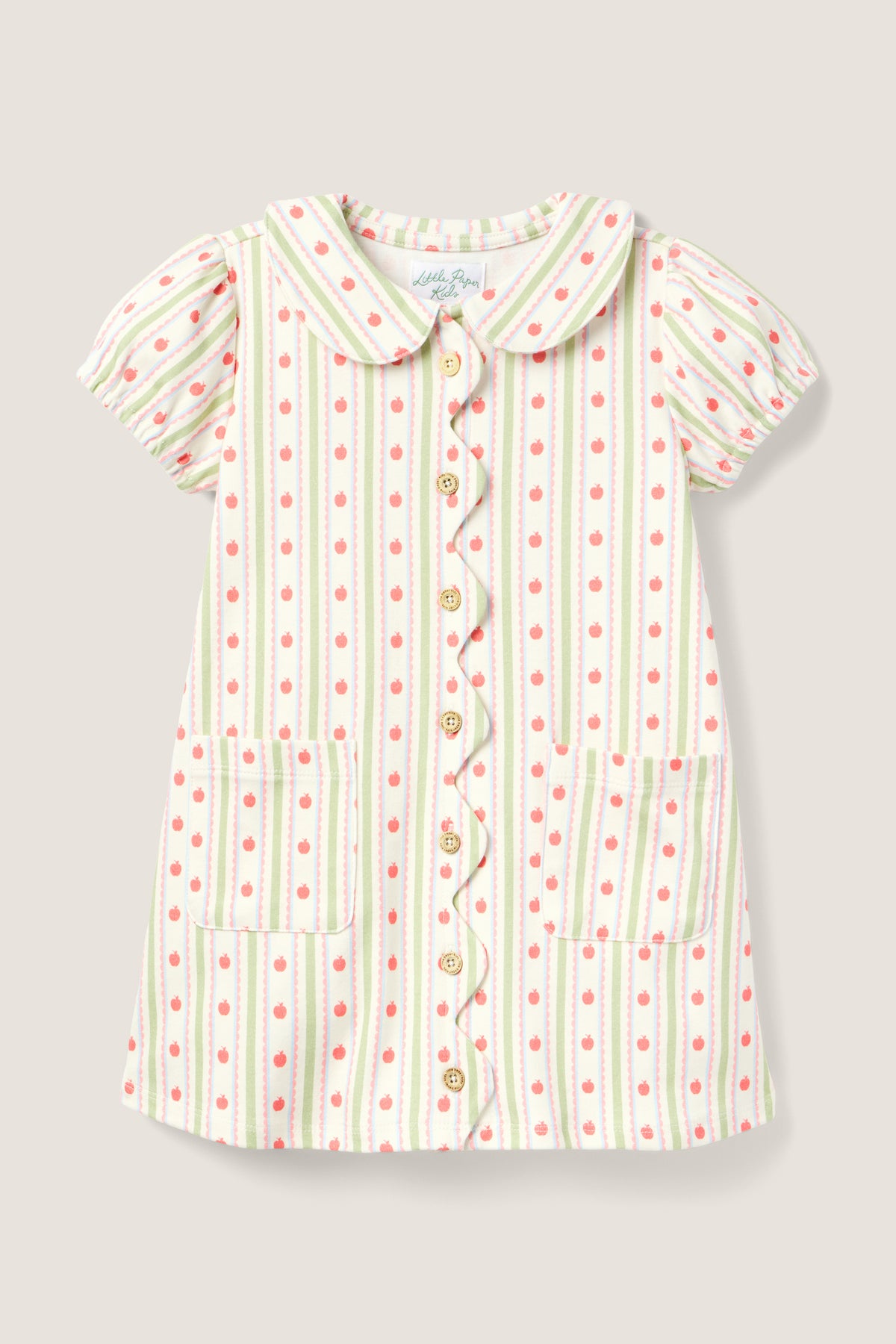 Apple Print Maeva Dress