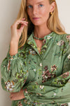 Sage Bouquet Granier Mini Dress