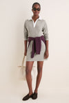Gray Knit Ilona Rugby Dress