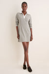 Gray Knit Ilona Rugby Dress