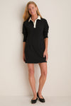 Black Knit Ilona Rugby Dress