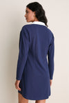 Navy Knit Ilona Rugby Dress