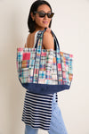 Madras Tote Bag