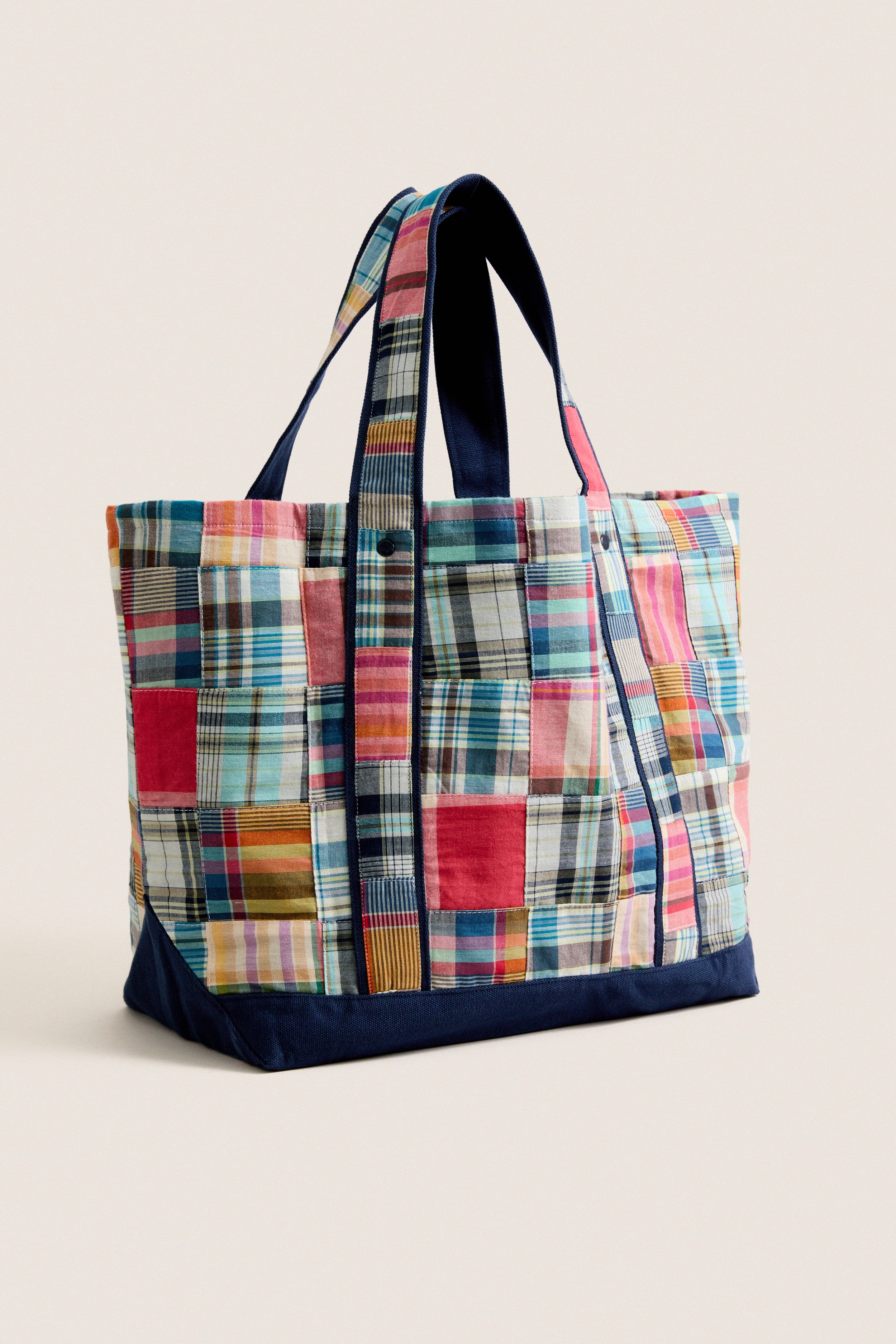 Madras Tote Bag