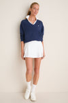 Navy Wilma V-Neck Sweater