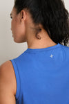 Cobalt Blue Performance Cotton Sasha Tank