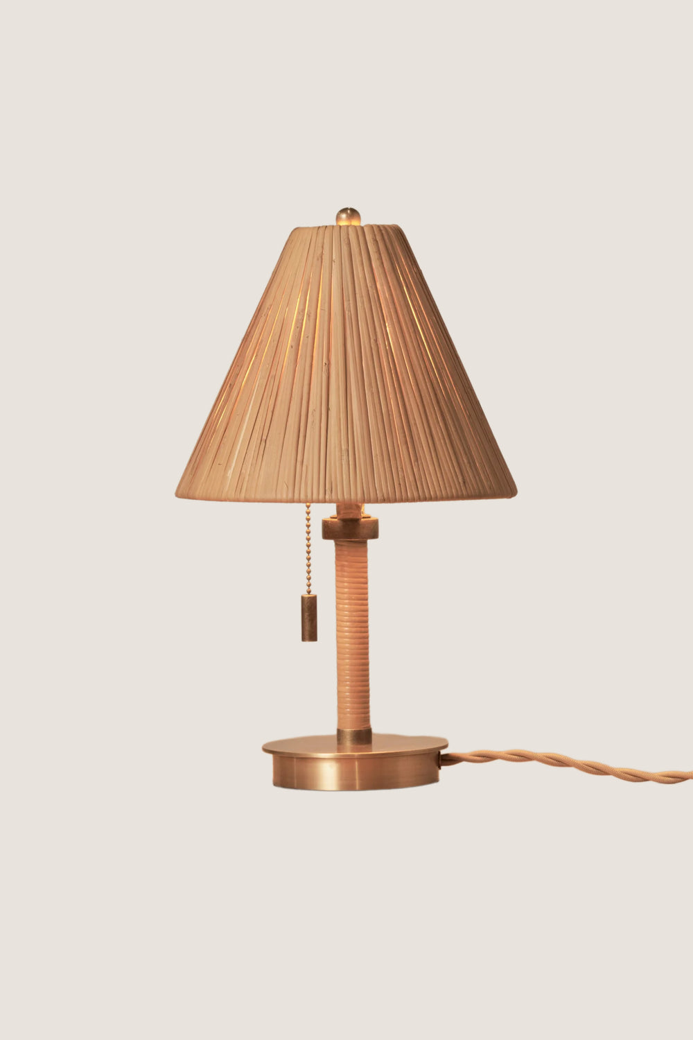 Natural Delphine Mini Lamp