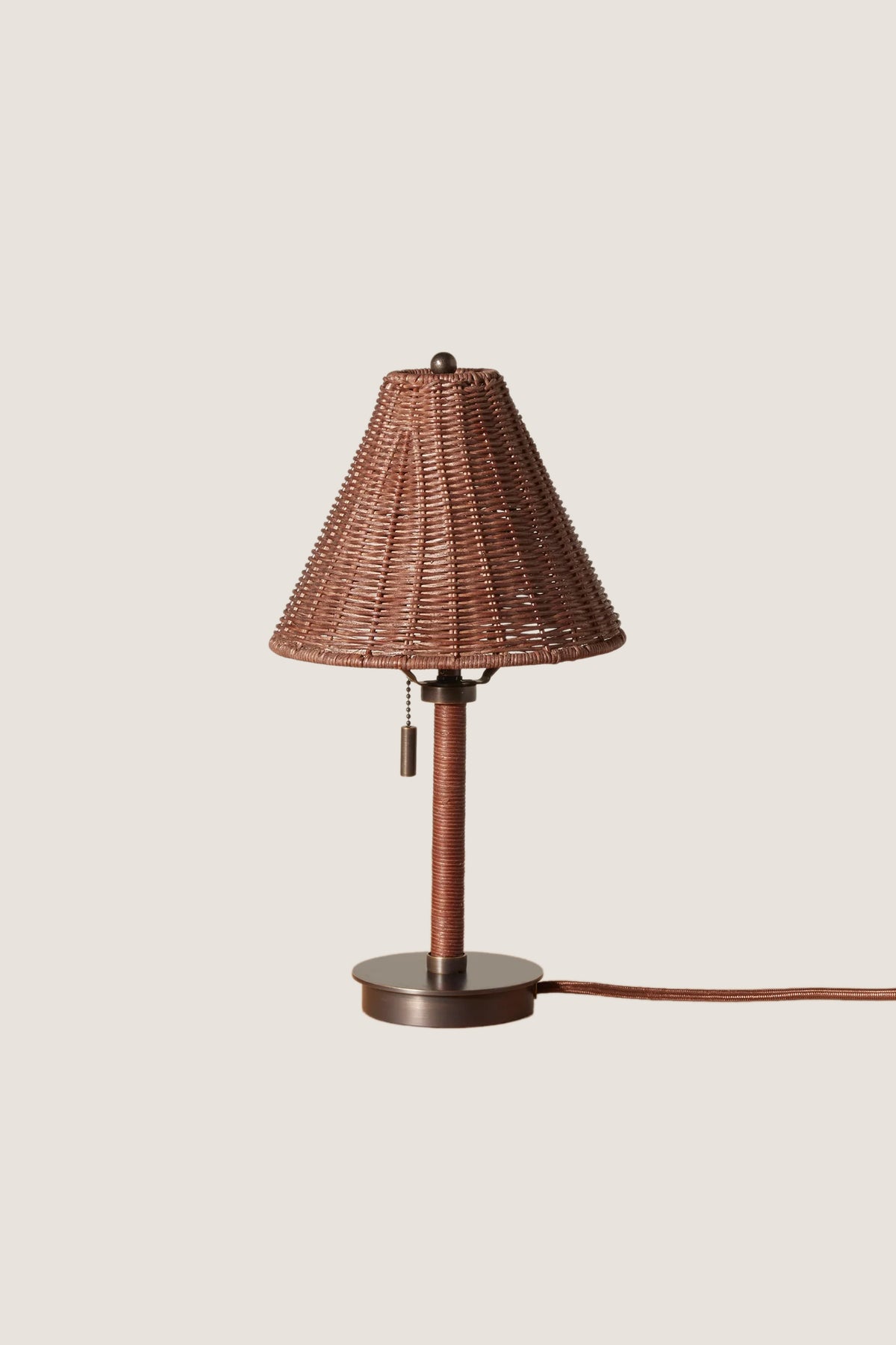 Brown Delphine Mini Lamp