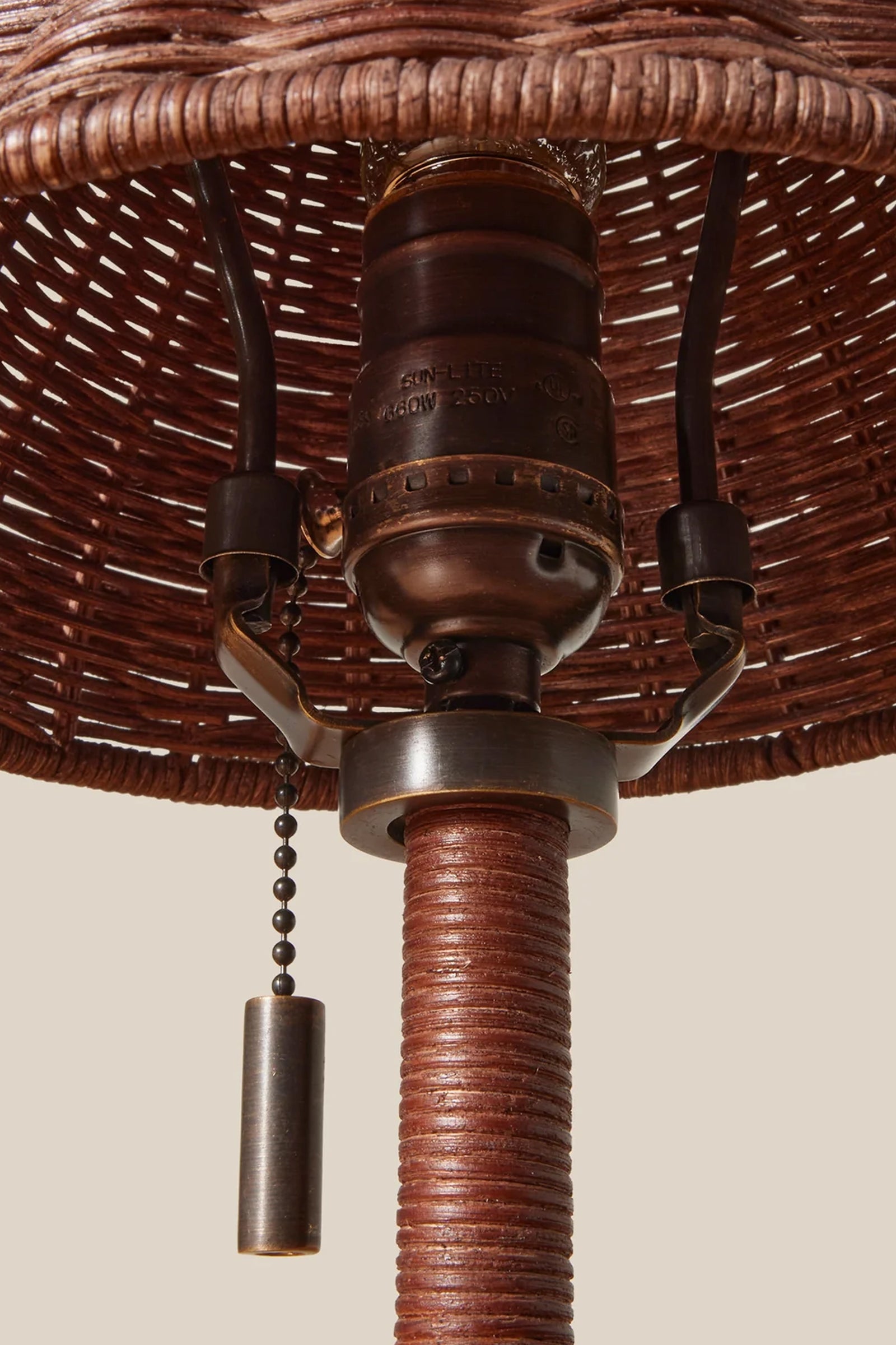 Brown Delphine Mini Lamp