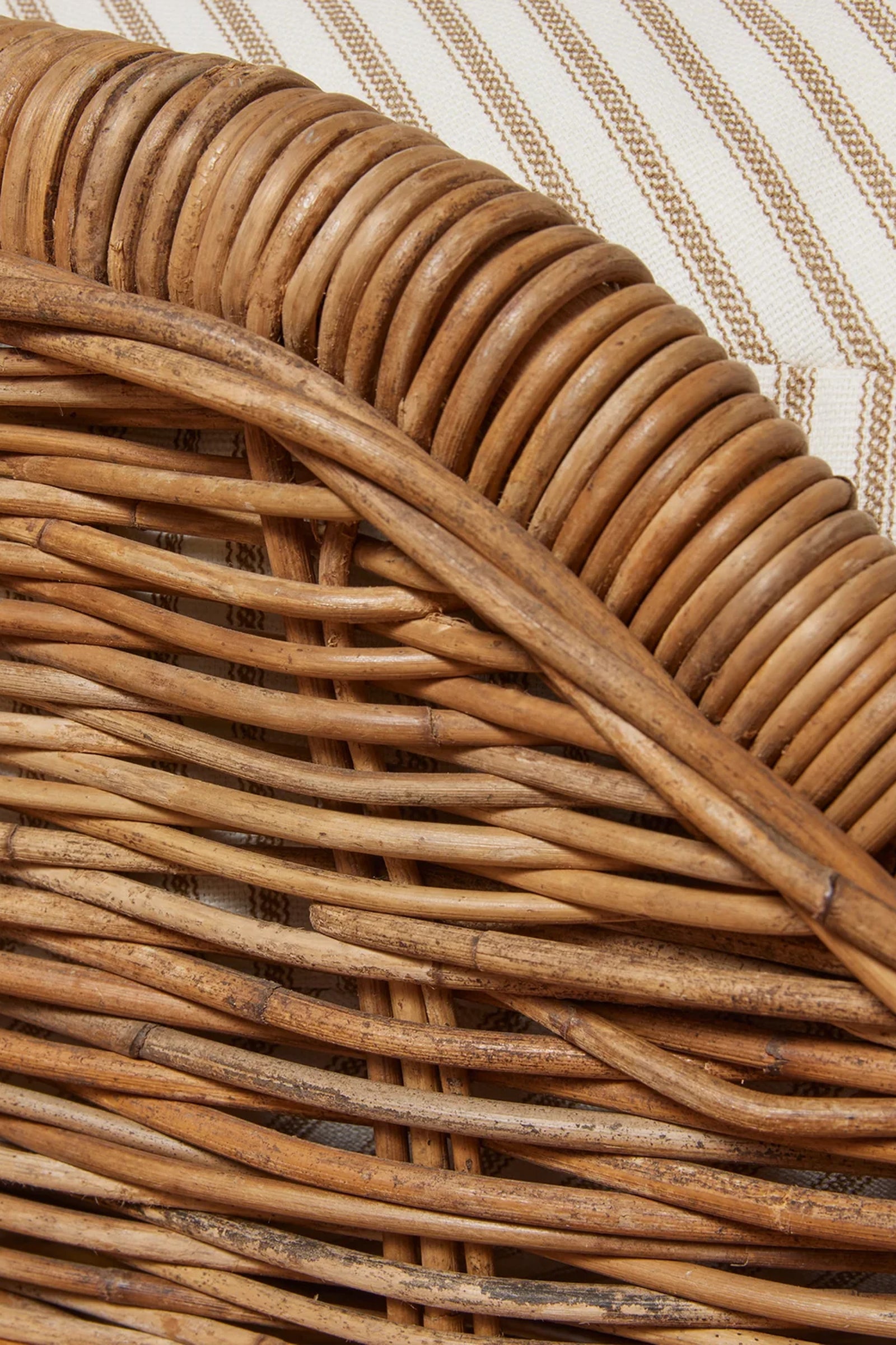 Large Driftwood Stripe Boone Dog Bed