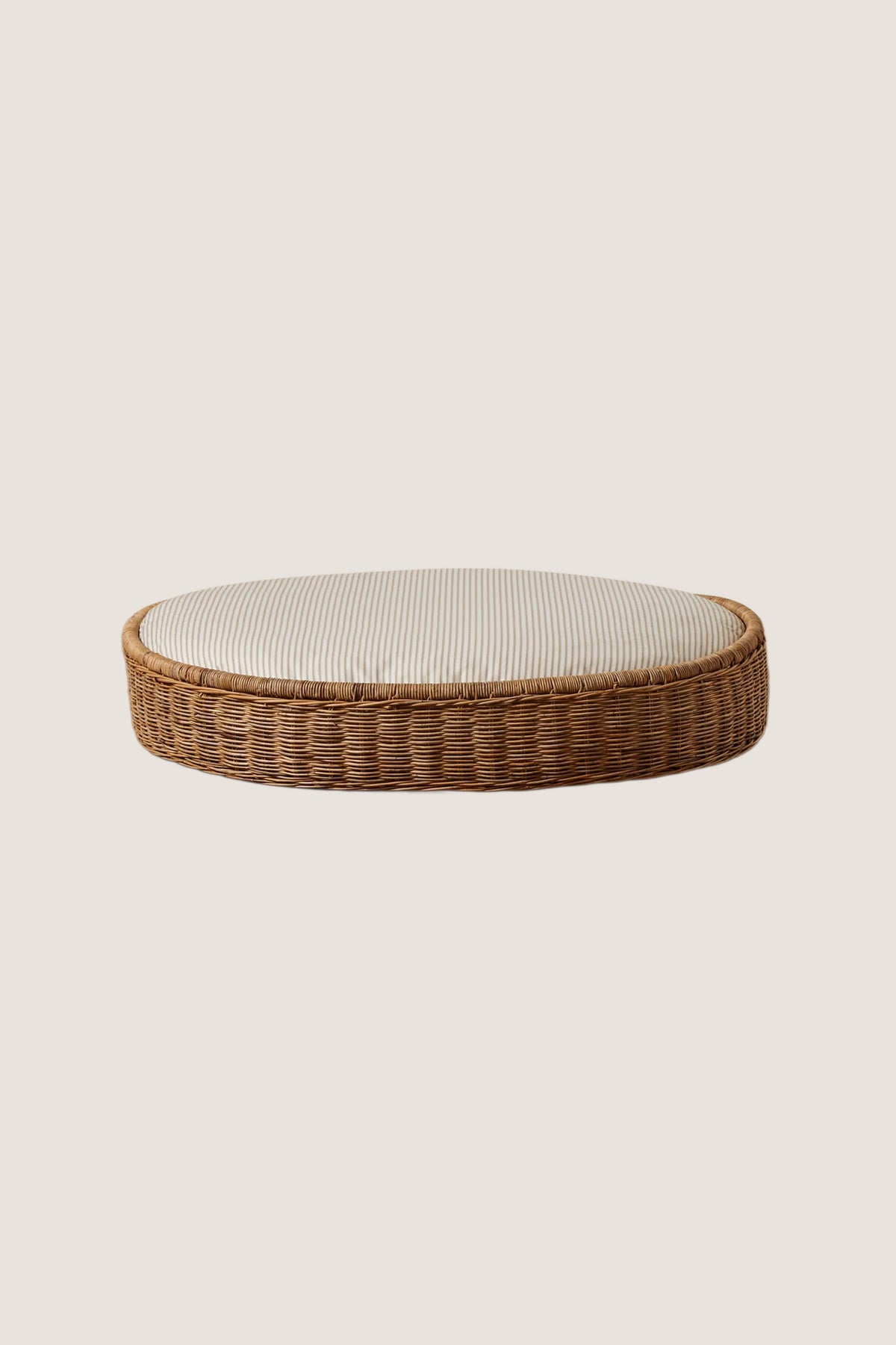 Large Driftwood Stripe Boone Dog Bed