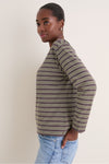 Neutral Collegiate Stripe Morris Shirt