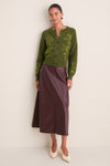 Forest Embroidered Floral Quincy Sweater