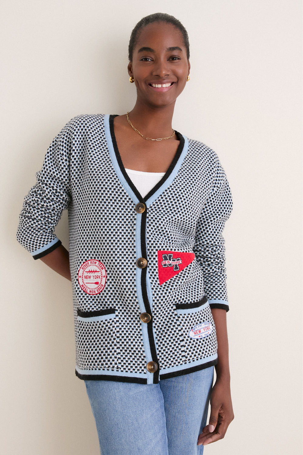 NYC Icon Patch Manhattan Sweater