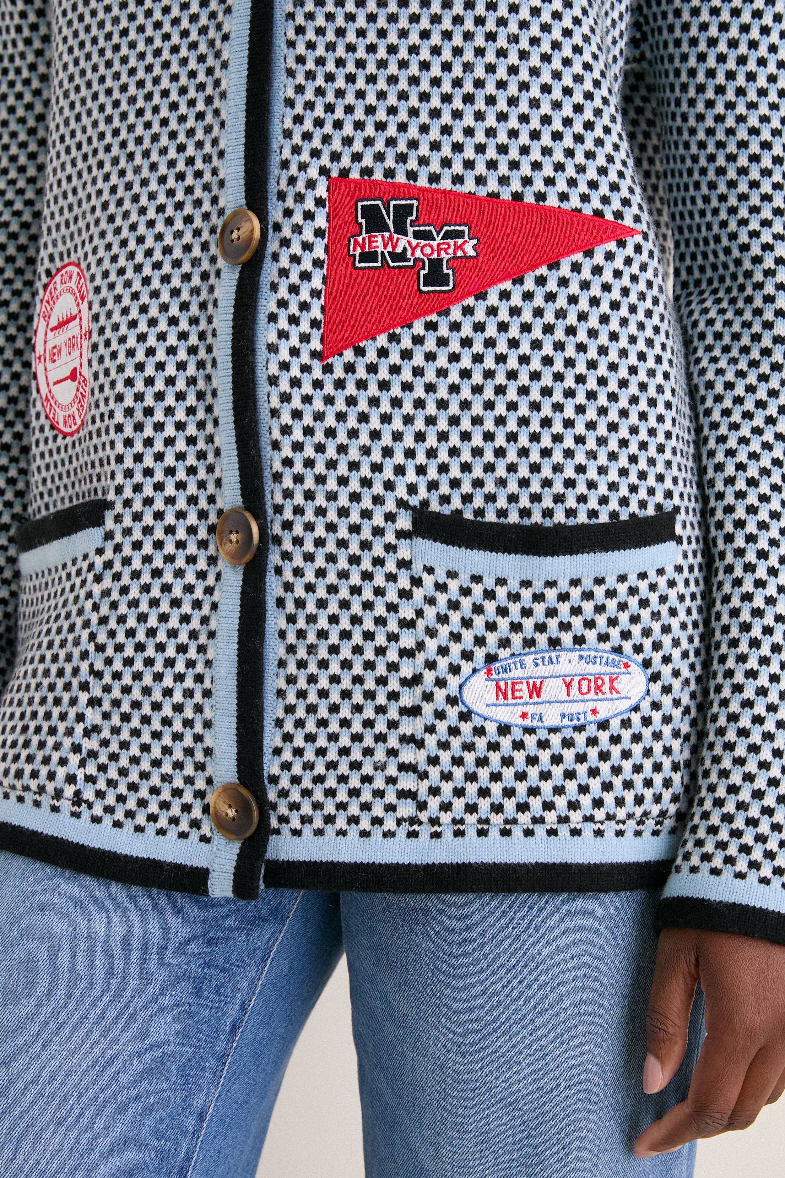 NYC Icon Patch Manhattan Sweater