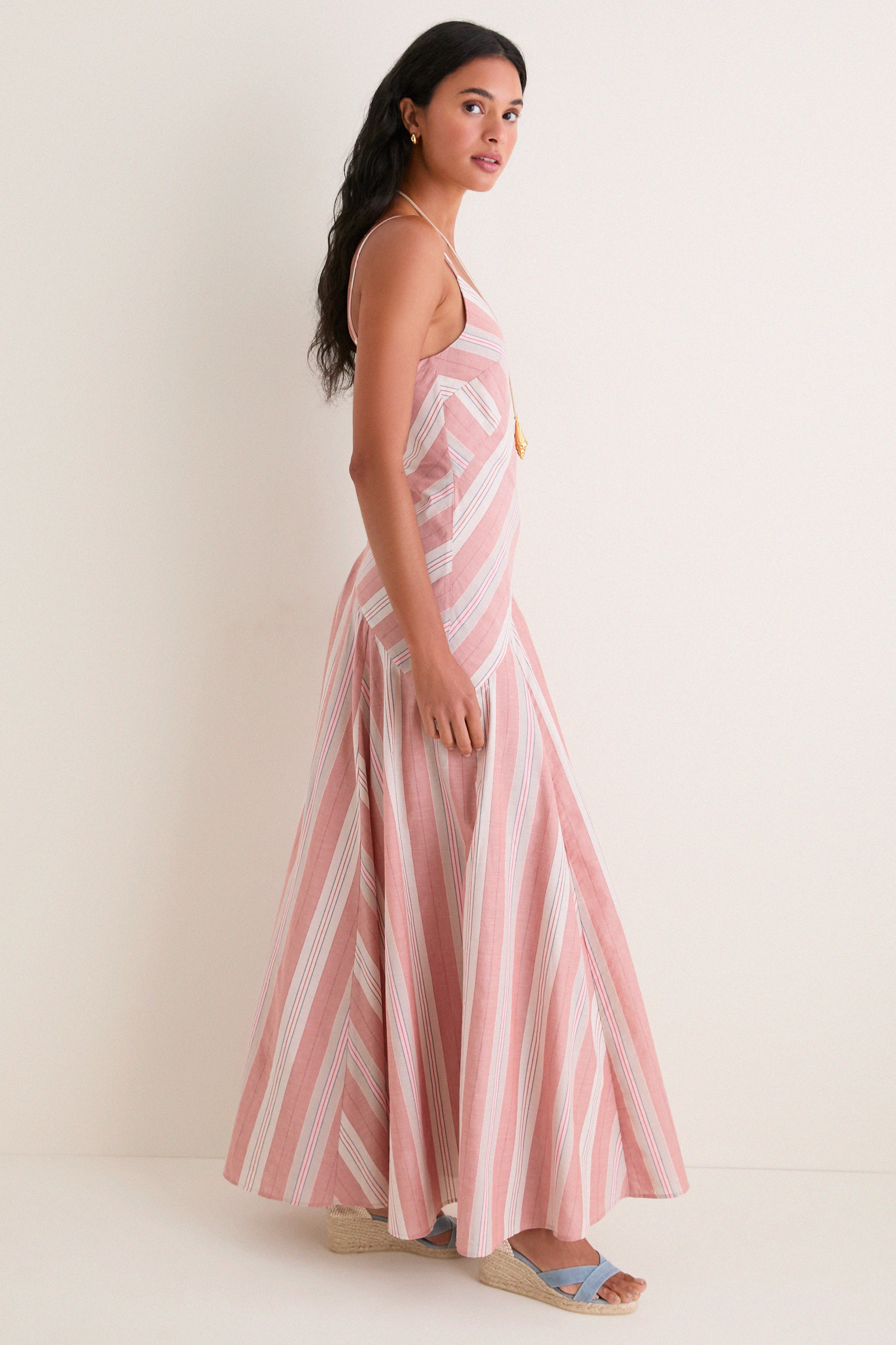 Tuckernuck Sicilian Stripe Florentia Maxi Dress Sicilian Stripe / M