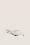 Silver Carolyn Heels