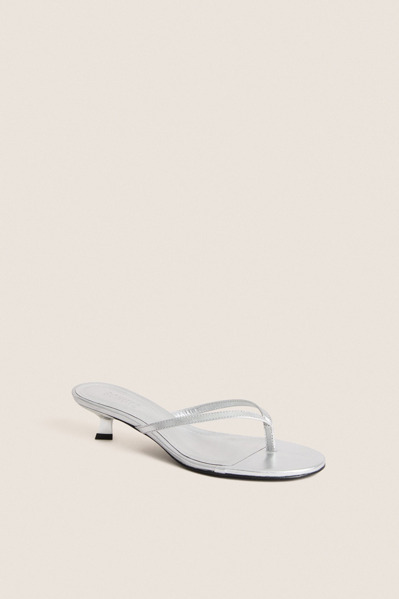 Silver Carolyn Heels