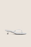 Silver Carolyn Heels