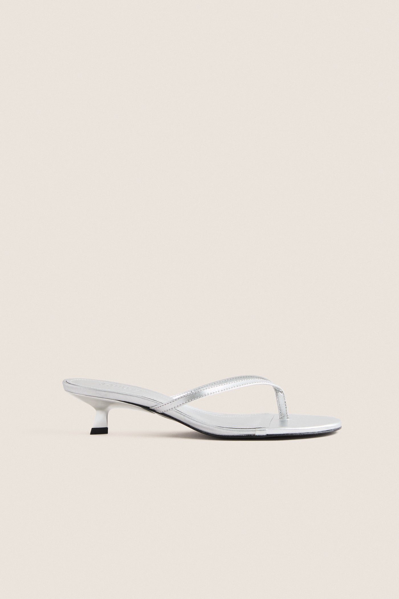 Silver Carolyn Heels
