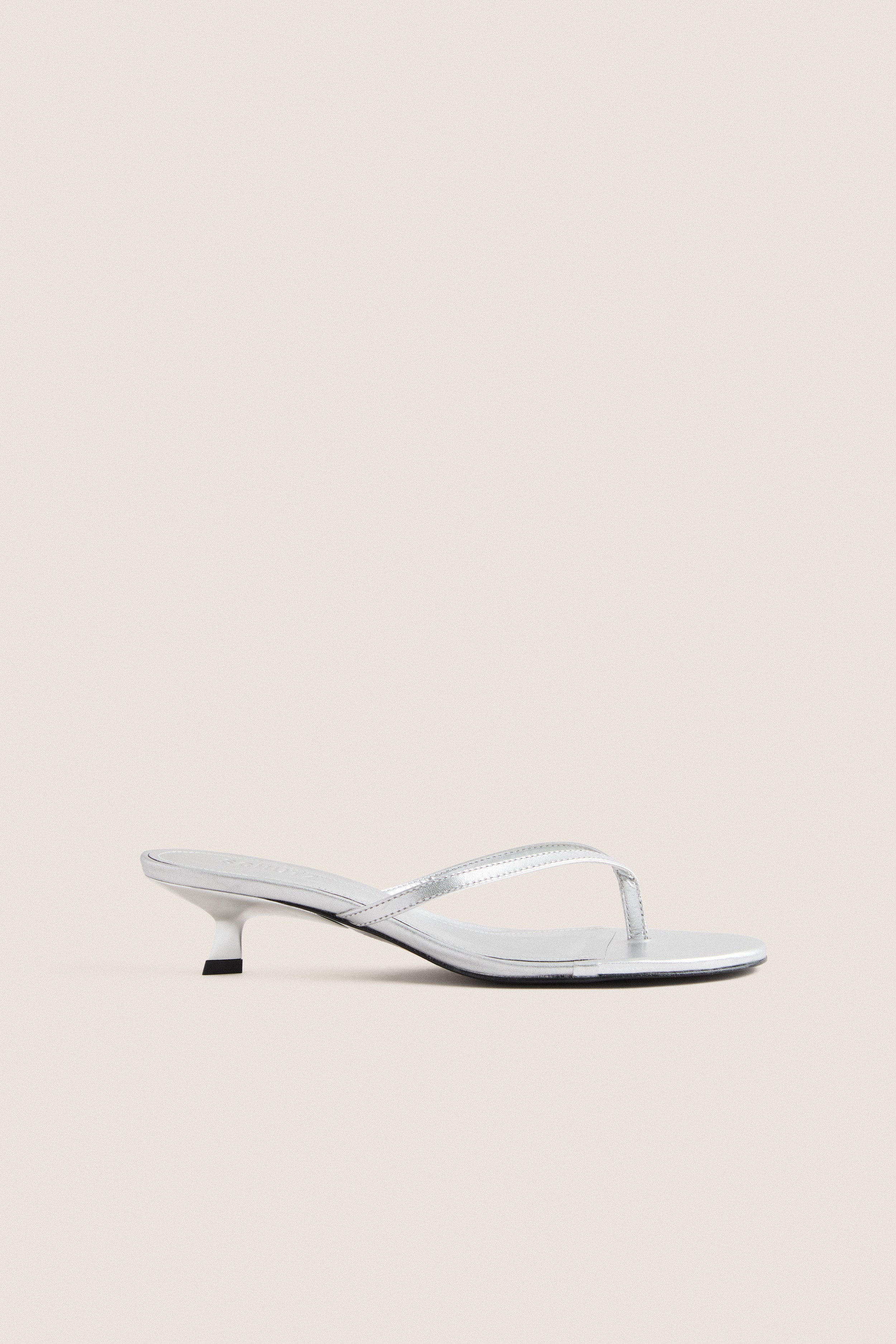 Silver Carolyn Heels