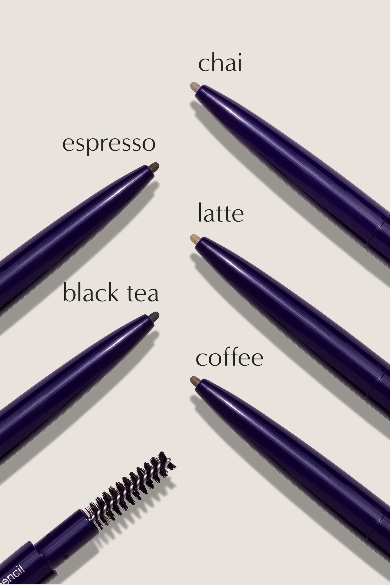 Black Tea The Super Fine Eyebrow Pencil Automatique
