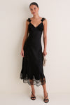 Black Slip Maxi Dress