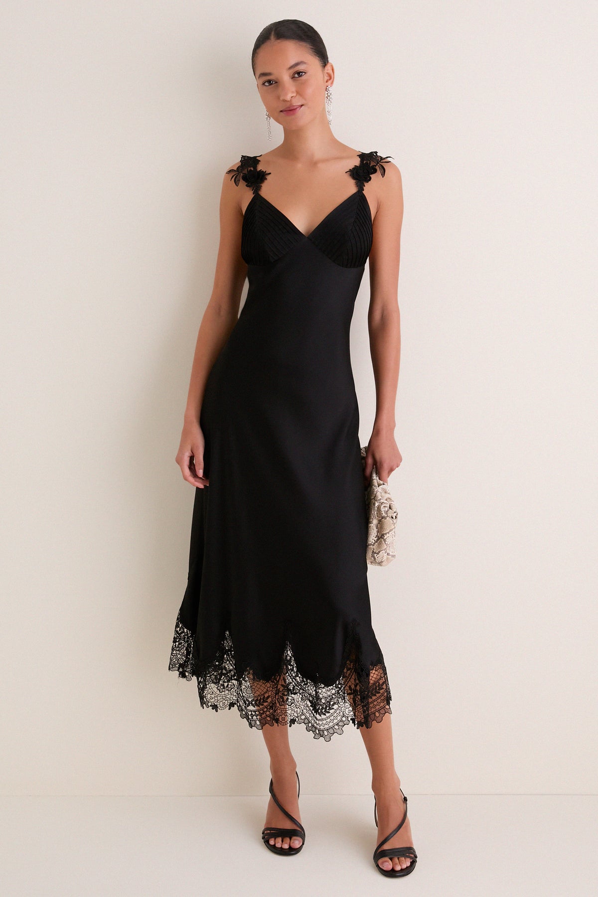 Black Slip Maxi Dress