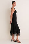 Black Slip Maxi Dress