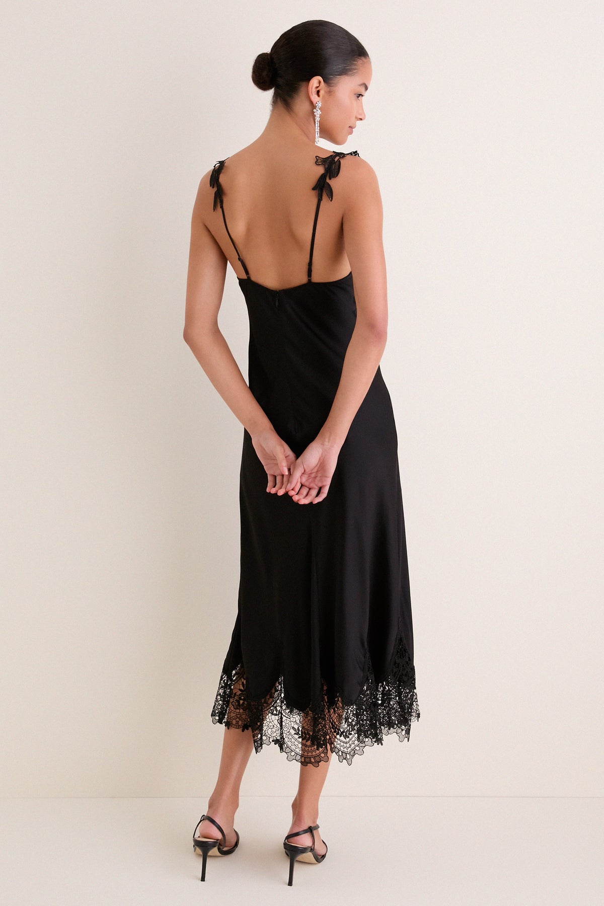 Black Slip Maxi Dress