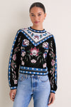 Natalia Burgundy Knit Sweater