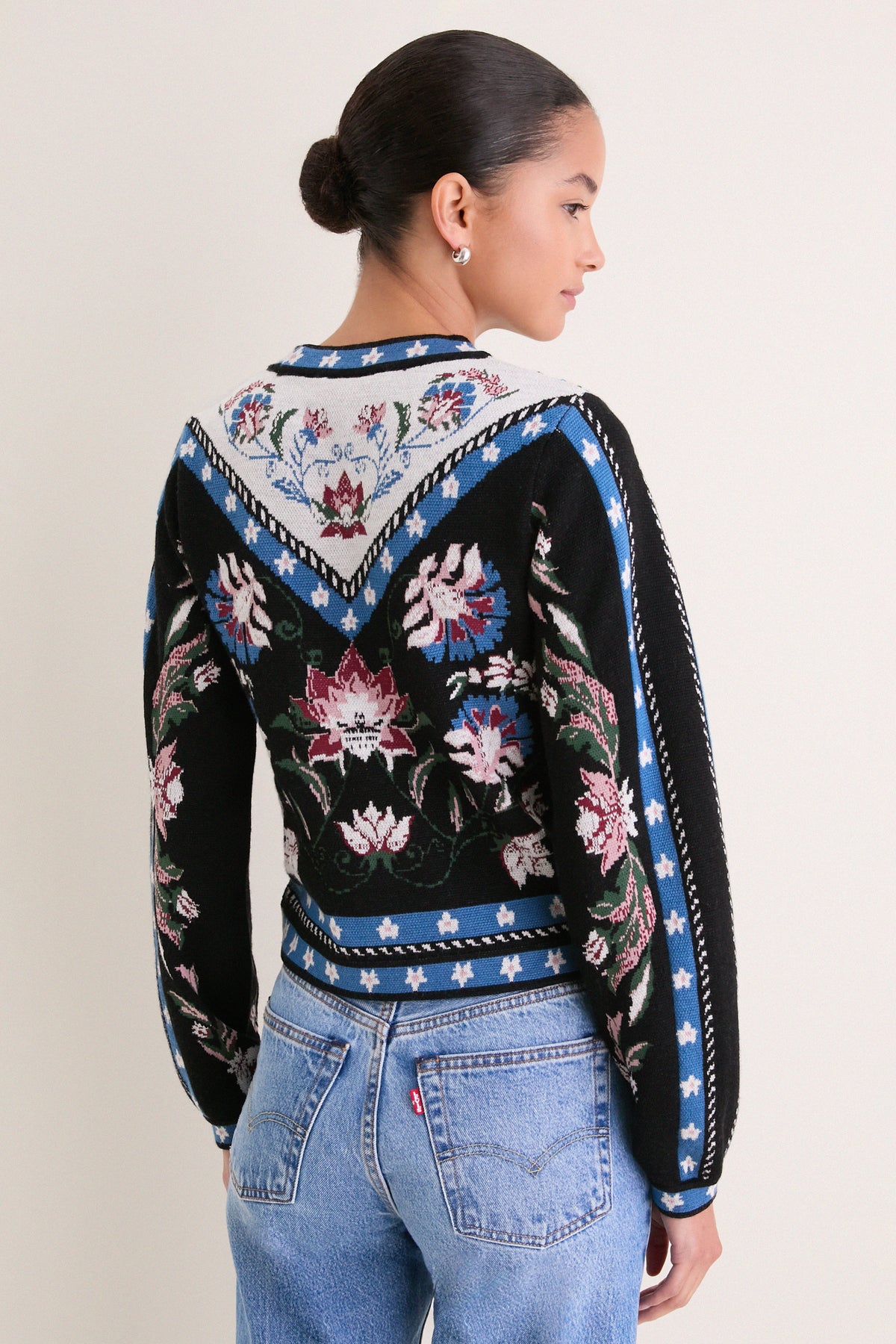 Natalia Burgundy Knit Sweater