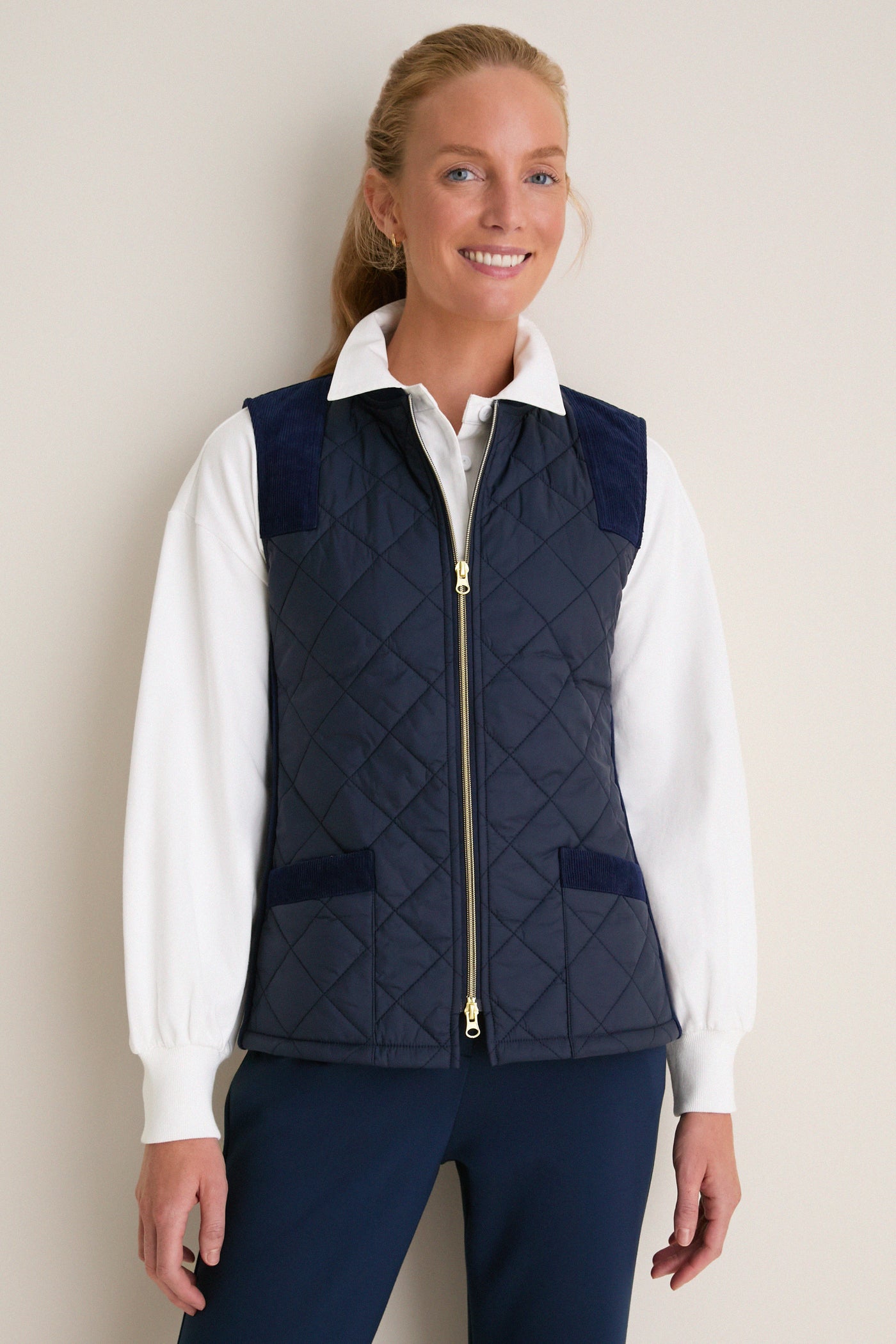 Navy Vernon Vest