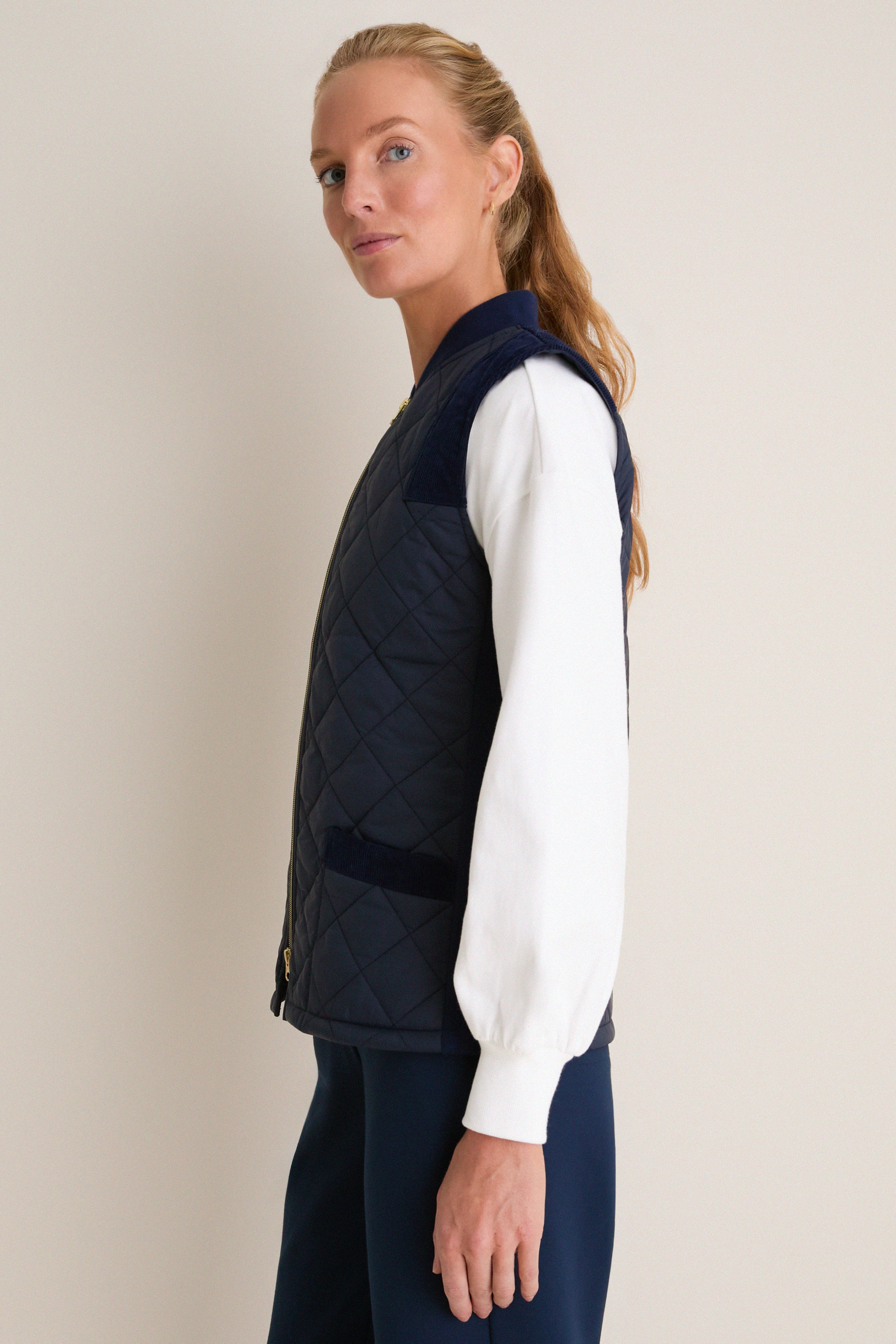 Navy Vernon Vest