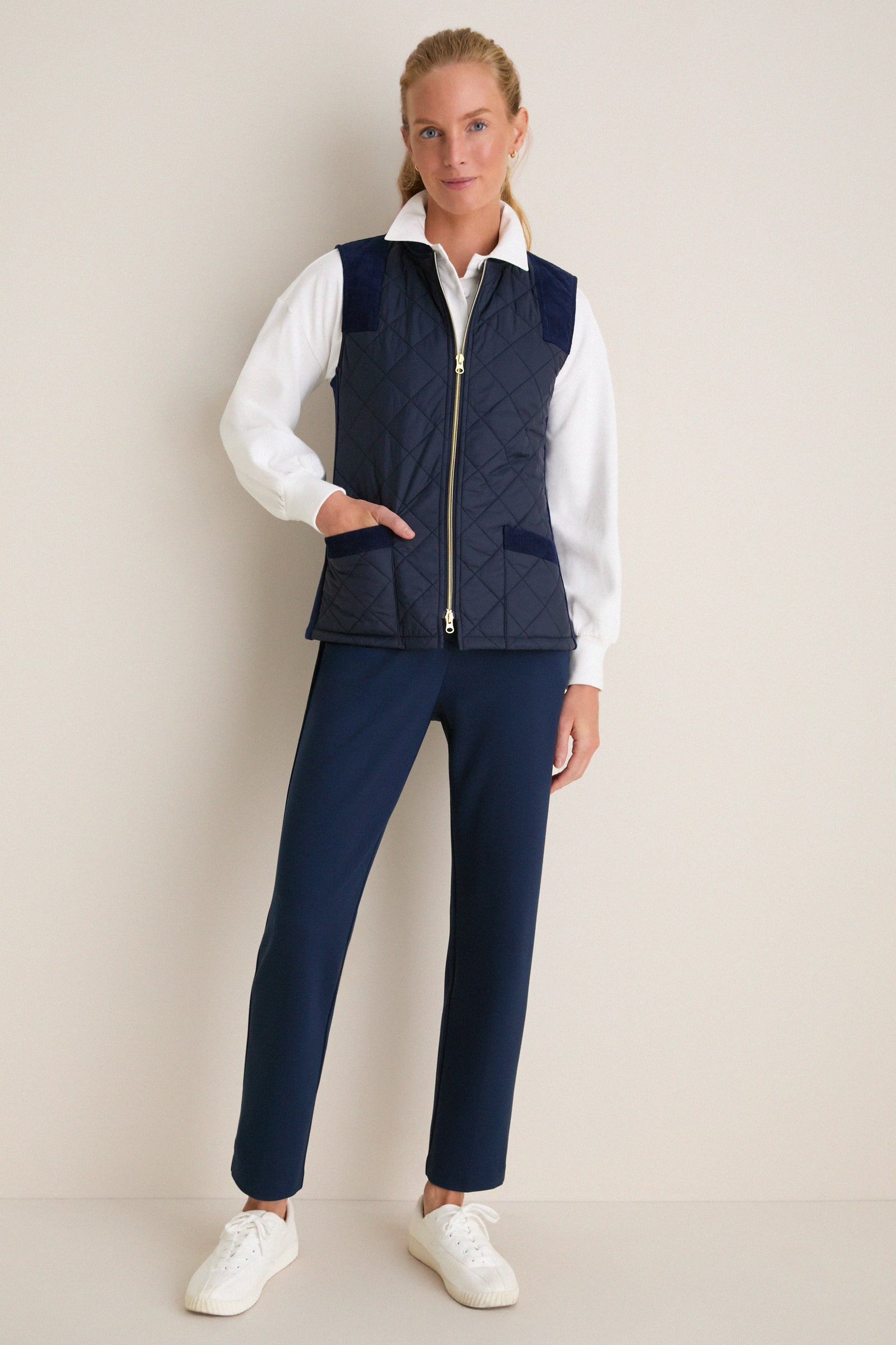 Navy Vernon Vest