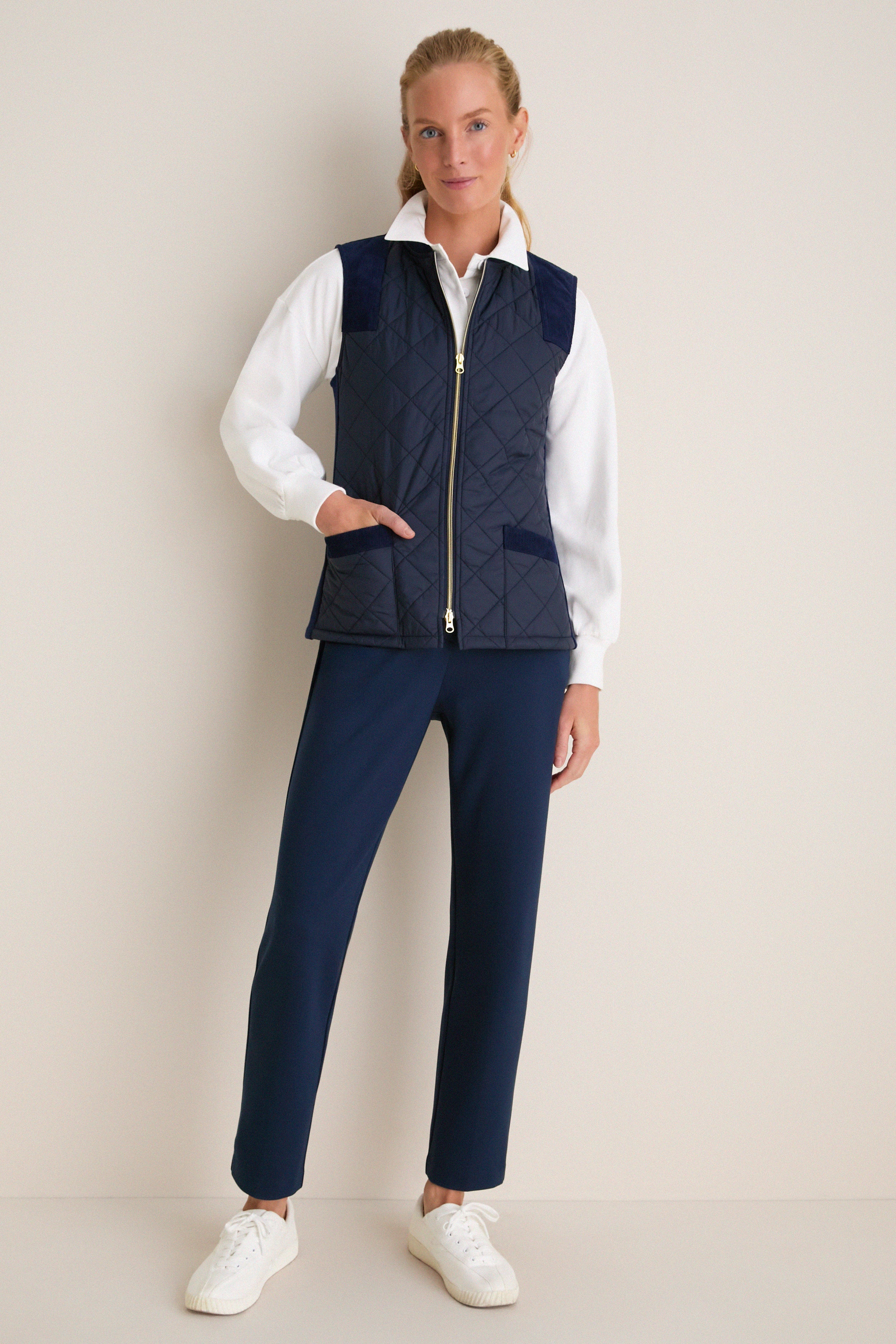 Navy Vernon Vest