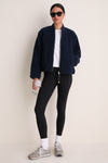 Navy Reversible Odessa Bomber Jacket