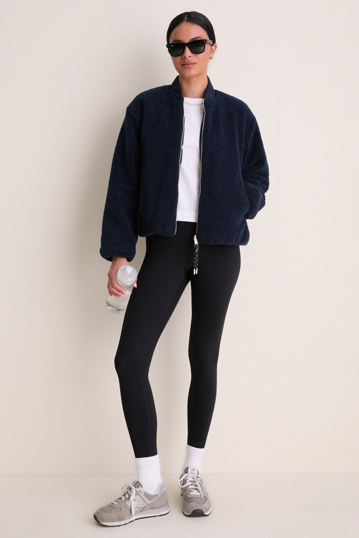 Navy Reversible Odessa Bomber Jacket